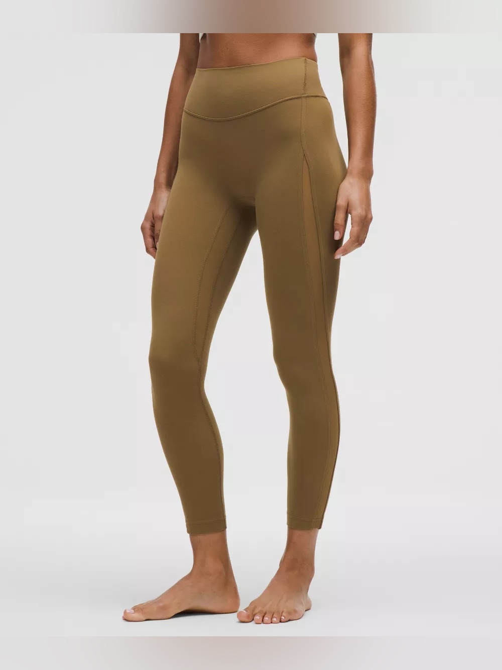 Lululemon Nulu High-Rise Mesh-Panel Tight 25" in Allspice